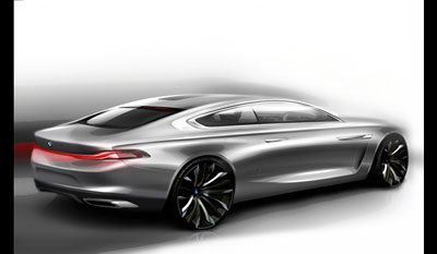 BMW Pininfarina Gran Lusso Coupé Concept 2013  rendering3